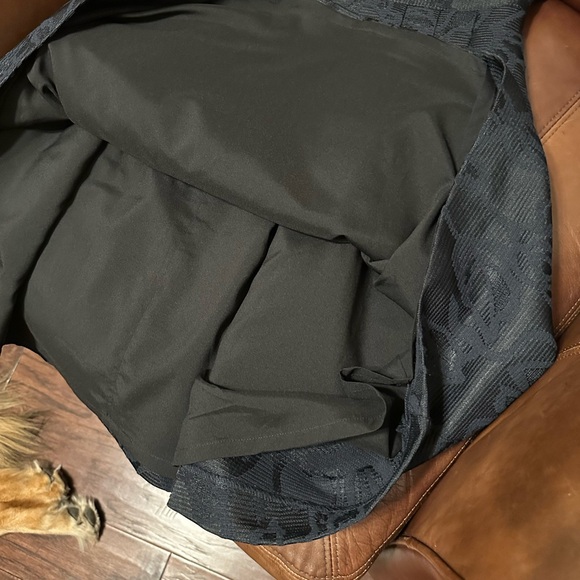 Banana Republic Black Baroque Dress - Size 6 - Picture 7 of 8